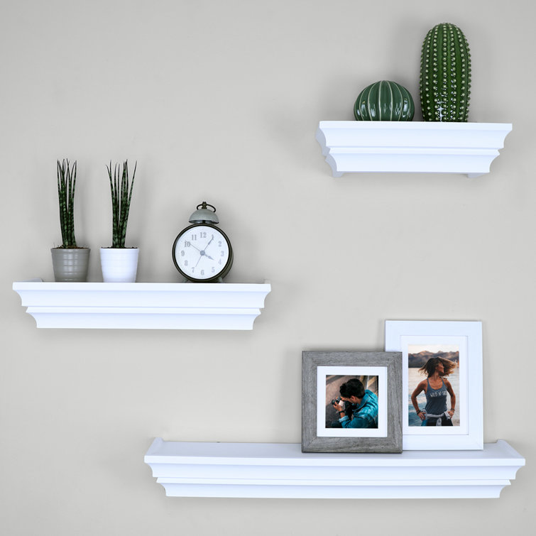 Ballucci 3 Piece Floating Shelf Set & Reviews Wayfair